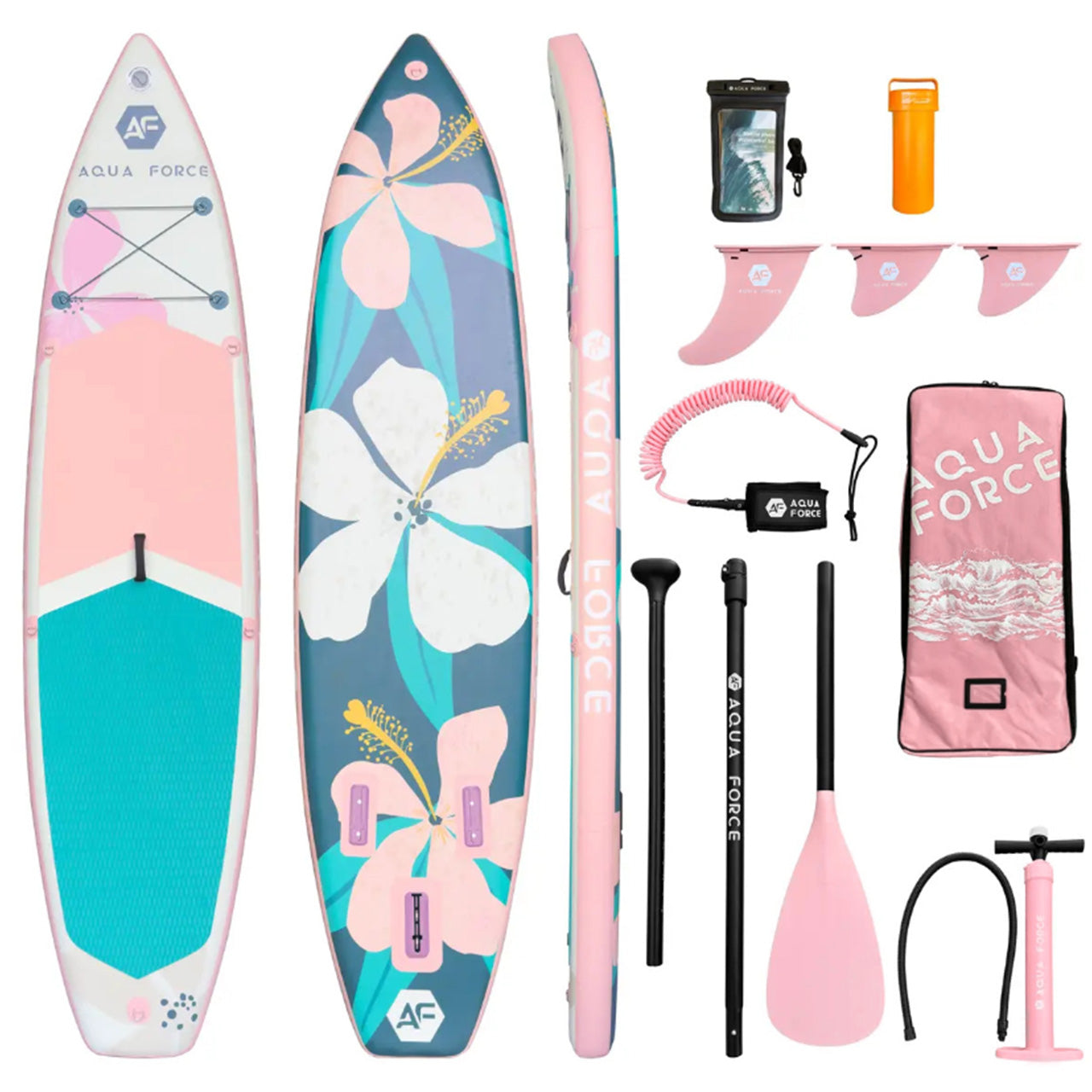 11’6” Puawai Inflatable Stand Up Paddle Board (SUP) - Double Layer