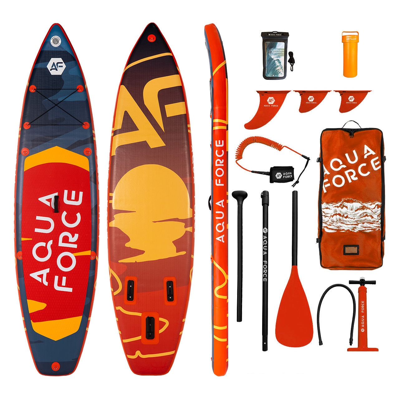 11’ Dusk Inflatable Stand Up Paddle Board (SUP) - Double Layer