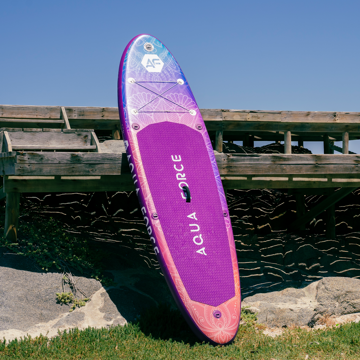 11' Aura Inflatable Stand Up Paddle Board (SUP) - Double Layer