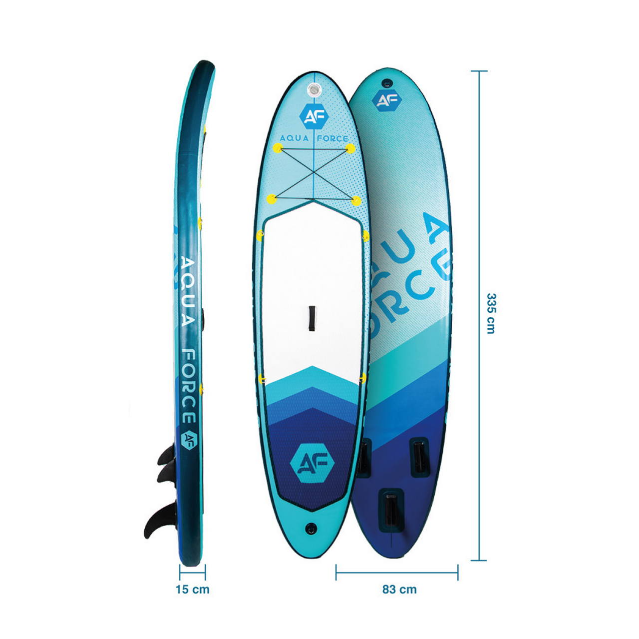 11' Wave Inflatable Stand Up Paddle Board (Double-Layer)