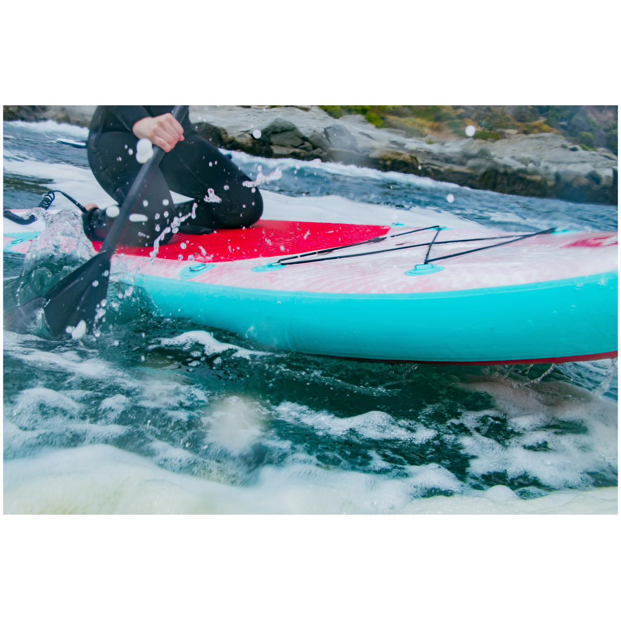 10'6" A1 Pink Inflatable Stand Up Paddle Board