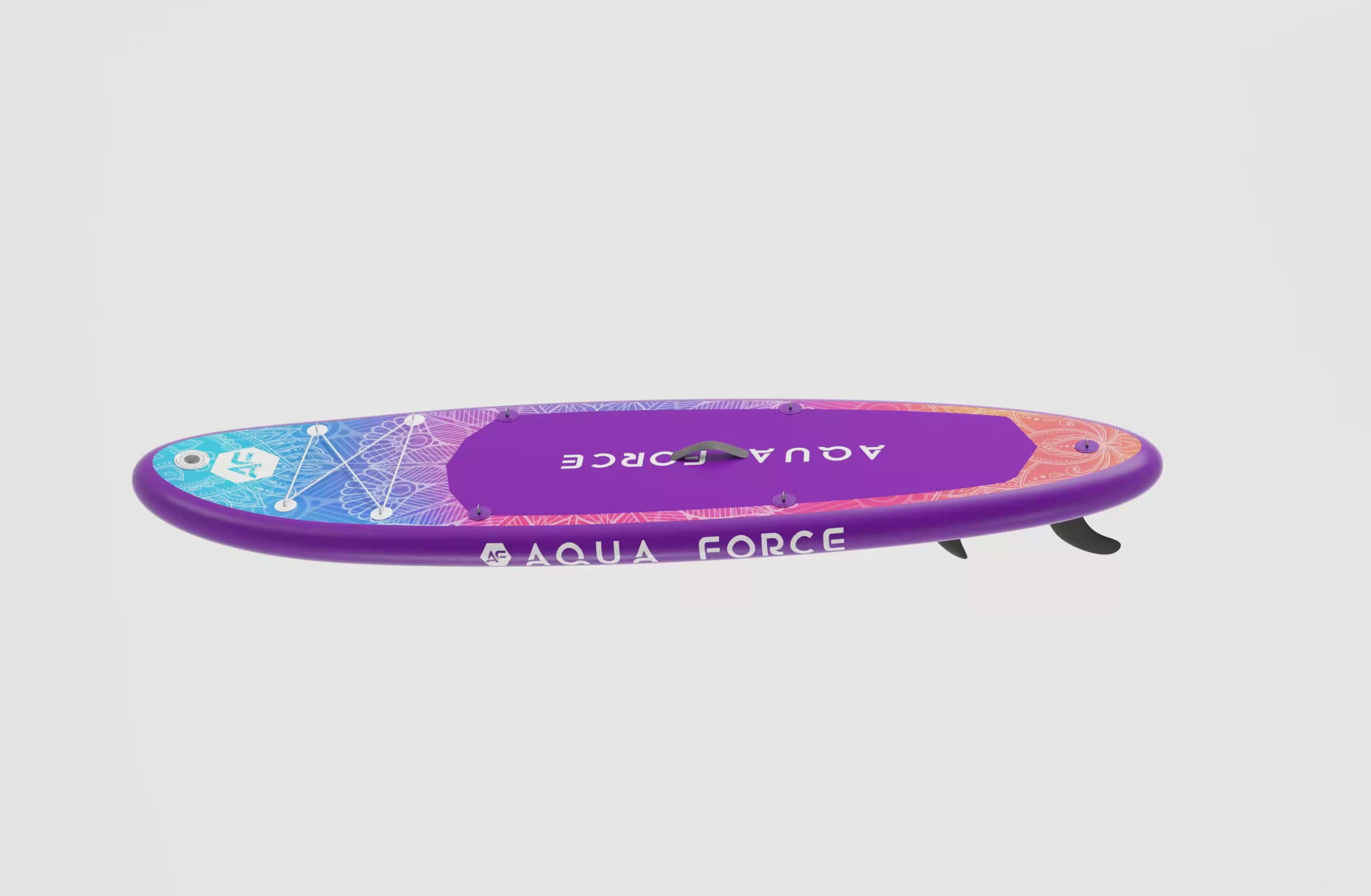 Load video: 11' Aura Inflatable Stand Up Paddle Board (SUP) - Double Layer